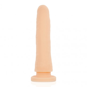 Телесный фаллоимитатор из силикона Delta Сlub Toys Dong Flesh Silicone - 20 см.