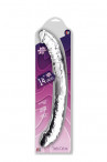 Прозрачный гелевый двусторонний фаллоимитатор Jelly Joy Twin Cobra Clear Double Dong - 36 см.