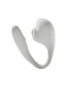Серый вакуумный стимулятор с отростком Ose 2 Premium Robotic Massager