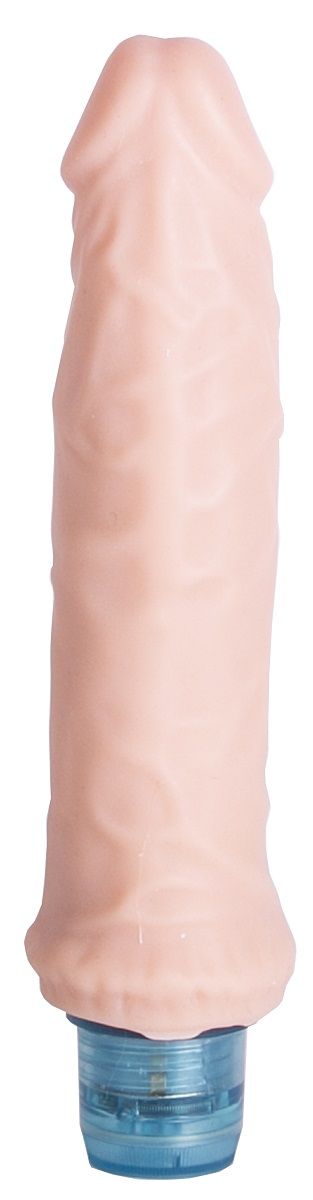 Телесный вибратор Vibro Realistic Cock Dildo - 17,5 см.