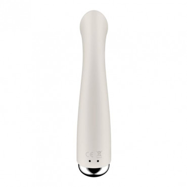 Телесный вибратор для G-стимуляции Spinning G-Spot 1 - 17 см.