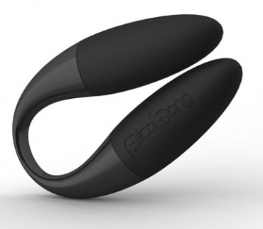Черный двойной вибратор Duo Vibe Mahana Black (PicoBong)