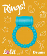 Голубое эрекционное кольцо Rings Drums
