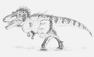Черный фаллоимитатор Itemirus - 32 см.