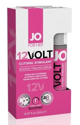 Возбуждающая сыворотка мощного действия JO Volt 12V Spray - 2 мл.