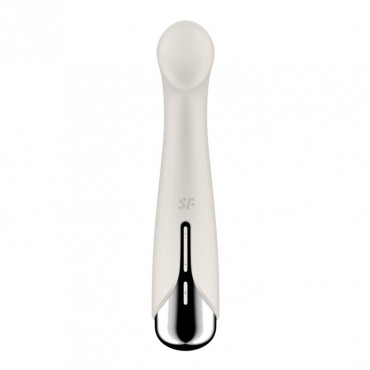 Телесный вибратор для G-стимуляции Spinning G-Spot 1 - 17 см.