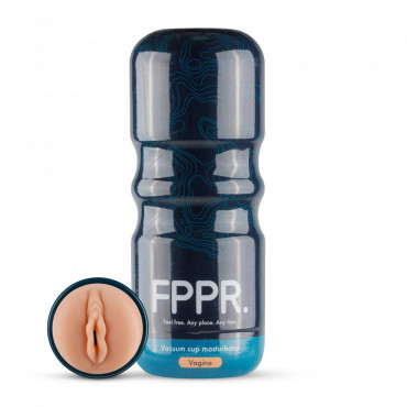 Кофейный мастурбатор-вагина Fppr. Vagina