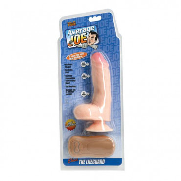Фаллоимитатор на присоске с вибрацией и подогревом The Life Guard Chad Vibrating/Heating - 20 см.