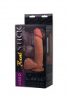Вибратор-реалистик мулат Toyfa RealStick Elite Mulatto - 21 см.