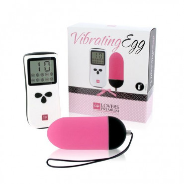 Розовое виброяйцо Vibrating Egg Pink - 8 см.