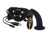 Черный поясной фаллоимитатор с вибрацией 5Inch Vibration Dildo Strap-ON - 12,5 см.