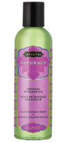 Массажное масло Naturals Island Passion Berry с ароматом тропических фруктов - 59 мл.
