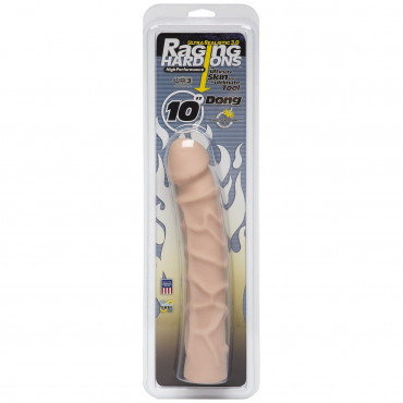 Телесный реалистик Raging Hard-Ons Ultraskyn 10" Dong - 25,4 см.