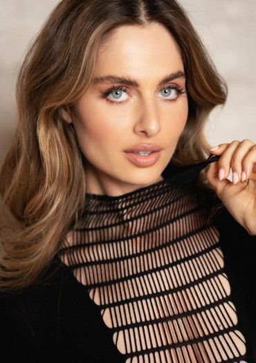 Пикантный боди-комбинезон Kalyke Xxiii Bodystocking with Turtleneck, черный