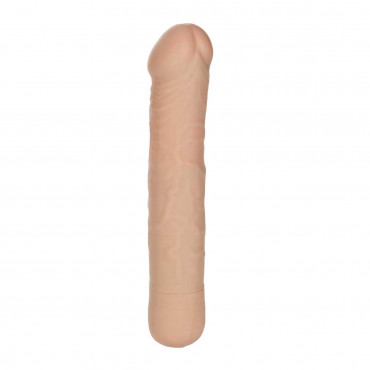Силиконовый вибратор Silicone Basics 10-Function Stud - 17,25 см.