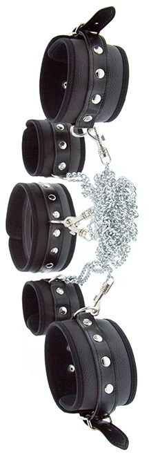 Комплект наручников и поножей Full Body Chain Restraint Kit