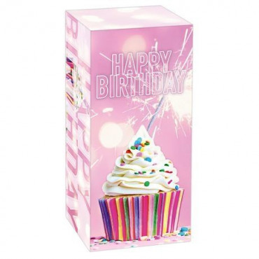 Подарочная упаковка для Womanizer с надписью "Happy Birthday"