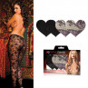 Smart Set №36: ажурные леггинсы и пэстисы в форме сердец, черный