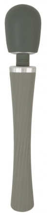 Серый жезловый вибратор Super Strong Wand Vibrator