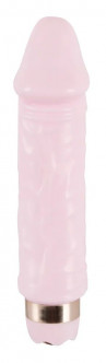 Нежно-розовый вибратор Minivibrator - 16,1 см.
