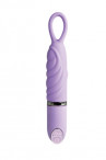 Вибромассажер O-Ring Massager Collection Roxy 10-Function Silicone из силикона фиолетовый