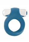 Синее виброкольцо Infinity Single Vibrating Cockring