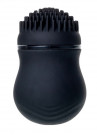 Черный стимулятор клитора Ppp Curu-Curu Brush Roter