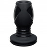Анальная пробка с тоннелем Kink Wet Works Explore Platinum Premium Silicone Plug 3.5" - 8,9 см.