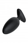Черная анальная втулка Lovense Hush 2 (M) - 13,5 см.