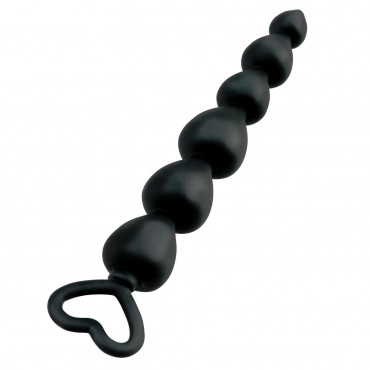 Анальная елочка из силикона Elite Lover's Beads - 17,3 см.