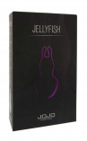 Клиторальный вибратор в форме фиолетовой медузы Jojo Jellyfish - 10,2 см.