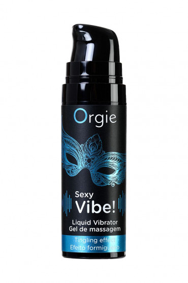 Гель для массажа Orgie Sexy Vibe Liquid Vibrator с эффектом вибрации - 15 мл.