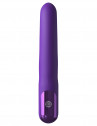 Фиолетовый вибратор-кролик Super Sonix Thruster - 22 см.