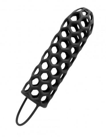Насадка-сетка Silicone Warrior Cock Cage - 13,3 см.