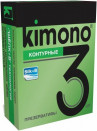 Контурные презервативы Kimono - 3 шт.