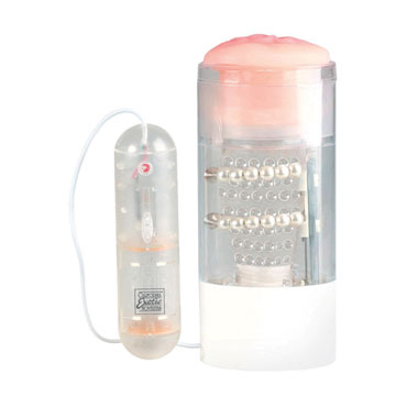 Мастурбатор-вагина с поступательным движением Deluxe Optimum Power Pussy Power Stroker
