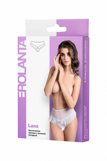 Эротические трусики Lana с высокой посадкой, белый