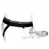 Прозрачный фаллопротез Perfect Fit Armour Knight XL размера S/M - 17,8 см., прозрачный