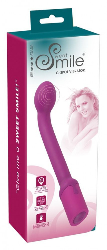 Фиолетовый вибратор G-точки G-Spot Vibrator - 22 см.