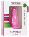 Малая анальная втулка Small Buttplug розового цвета - 9,4 см.