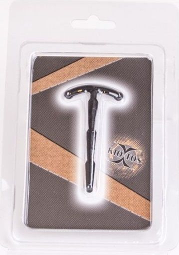 Черный уретральный плаг Kiotos X Sillicone Penis Stick 4
