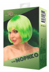 Салатовый парик "Морико"