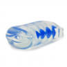 Стимулирующий мастурбатор с бусинками CyberSkin Double Pleasure Comfort Grip Stroker