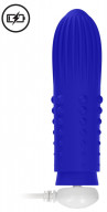 Синяя вибропуля Turbo Rechargeable Bullet Lush - 9,8 см.