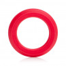 Красное эрекционное кольцо Caesar Silicone Ring