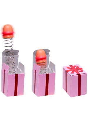 Фаллос на пружине Lil Dick in a Box