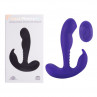 Фиолетовый стимулятор простаты Remote Control Prostate Stimulator with Rolling Ball - 13,3 см.