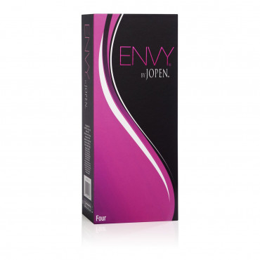 Вибромассажер Envy 4 из розового силикона - 17,75 см.