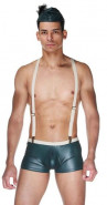 Мужской игровой костюм «Робин Гуд», зеленый с белым