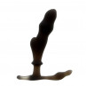 Чёрный массажёр простаты Menzstuff P-Spot Pleaser